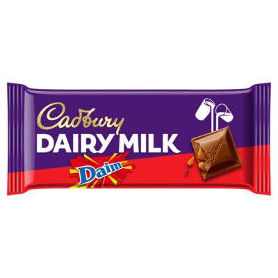 Cadbury Dairy Milk with Daim Chocolate Bar 120g - £1 @ Asda