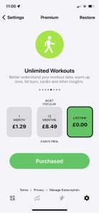 Free lifetime upgrade for FitnessView app (iOS only) @ App Store