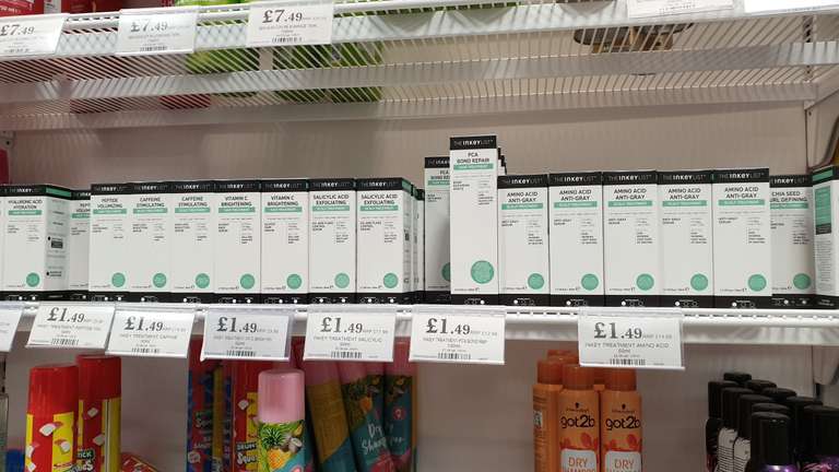 The Inkey List Hair treatments - Various - Home Bargains (Haverfordwest, possibly national from comments) - £1.49 @ Home Bargains
