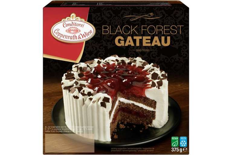 Coppenrath & Wiese Gateau Cakes Strawberry/ Chocolate/ Black forest Any 2 for £3 - Farmfoods