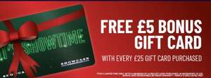 Free £5 bonus gift card with every £25 gift card purchased @ Showcase Cinemas