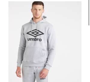 Umbro Active Style Large Logo - Grey Mark / Black (S-XXXL) - £12 @ Umbro