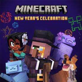 Minecraft New Year's Celebration - Free creator content & sales - Daily between Dec 21st - Jan 17th @ Minecraft.net