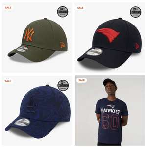New Era up to 75% Off Sale - 9Forty Caps from £4.75, Tees from £6.25 + Delivery £3.99 / Free over £28 @ New Era Cap