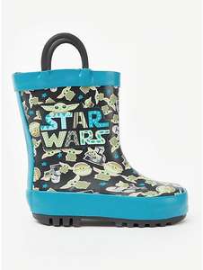 First Walkers Star Wars Baby Grogu™ Wellington Boots £5 free click and collect George