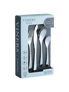 Viners Eclipse 24 Piece Cutlery Set 15 year guarantee £15 free click and collect at George