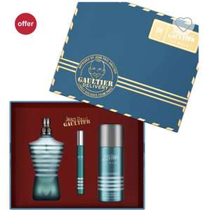 Jean Paul Gaultier Le Male Eau de Toilette 75ml & Deodorant Spray Gift Set £31.50 with code at Boots