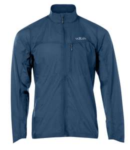 Rab Vital Mens Windshell Jacket in Ink - £24 + £3.95 delivery at The Climbers Shop