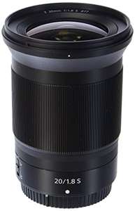 Nikon NIKKOR Z 20mm f/1.8 S Mirrorless Camera Lens JMA104DA £818.81 @ Amazon