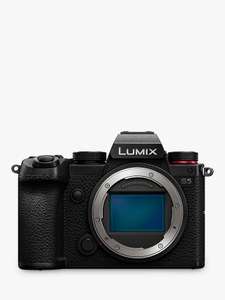 Panasonic LUMIX DC-S5E-K S5 Full Frame Body Only £959.30 with code @ John Lewis & partners