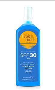 Bondi Sands Sun Screen Lotion SPF 30 200ml - £4 + £1.50 click and collect @ Boots