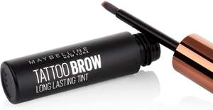 Maybelline tattoo brow medium brown £5.99 (+£4.49 nonPrime) sold by MY STORE fulfilled by Amazon