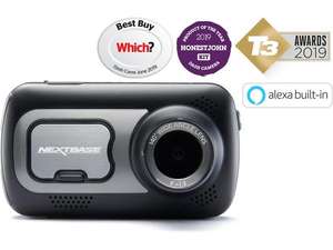 Nextbase 522GW Dash Cam with Alexa Enabled - £139.99 free Click & Collect @ Argos