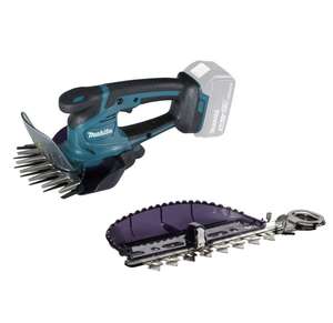 Makita Dum604zx 18v Lxt Cordless Grass Shears Body Only With Hedge Trimmer Blade £32.50 (£4.95 delivery) @ Power Tool World