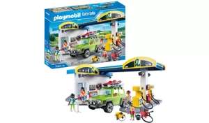 Playmobil 70201 City Life Petrol Station Toy £30 (Free Collection) @ Argos