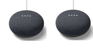 2 x GOOGLE Nest Mini (2nd Gen) - Charcoal/Pink/Silver - £30 with code / Single - £18 @ Currys