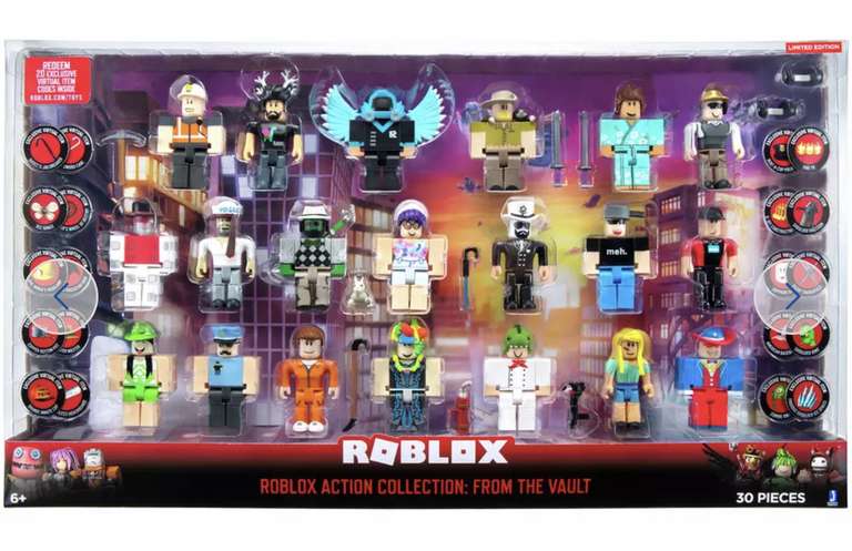 Roblox 20 figure pack (with 20 digital item codes) £25 Free C&C @ Argos