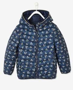 Lightweight Jacket with Hood, for Girls - dark blue/print £15.75 + £3.99 delivery @ Vertbaudet