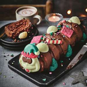 Festive Elf Colin the Caterpillar / Percy Pig Pigloo Smash Cake - £5 each / Chocolate Hogwarts Castle - £6 @ Marks & Spencer (Worcester)