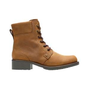 Clarks Orinoco Spice leather boots in brown or grey just £31.15 delivered with code (limited sizes) @ Clarks Outlet