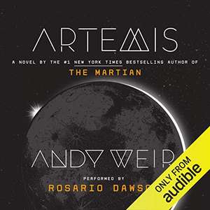 Audible members only daily deal of the day Artemis by Andy Weir £2.99