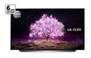 LG OLED65C14LB 65 inch OLED 4K Ultra HD HDR Smart TV Freeview Play Freesat plus free 6 year warranty £1589 with code at Richer Sounds