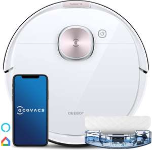 Ecovacs Deebot T8 Pure Robot Vacuum & Mop Cleaner TrueDetect 3D £399 sold by ECOVACS ROBOTICS UK fulfilled by Amazon