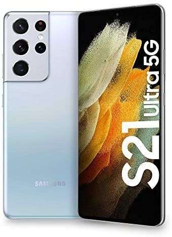 Samsung Galaxy S21 Ultra 5G Smartphone 12GB 128GB Phantom Silver Dual SIM 5000mAh - £765.14 Delivered @ Amazon Italy