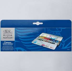 Winsor & Newton Cotman Watercolours 24 set, £21.95 + £4.95 delivery / in-store at Cass Art Bristol