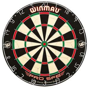 Winmau Pro SFB Dartboard, £22.49 (Free to collect / £4.95 Delivery) at Robert Dyas