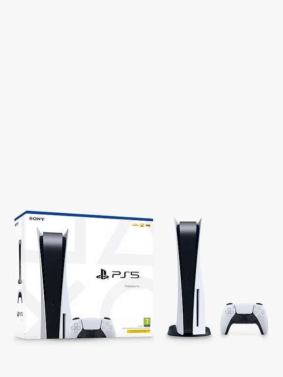 PlayStation 5 Console with DualSense Controller @ John Lewis & Partners - £449.99