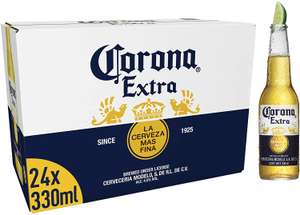 Corona Beer 24 x 330ml bottles - £15.99 + £4.99 non prime delivery @ Amazon