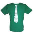 Tie (White on Green) Men's T-shirt (Special Edition) £8.00 @ moreTvicar