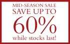 Museum Selection mid-season Sale - up to 60% off