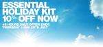 10% OFF AT KITBAG FOR 48HOURS ONLY