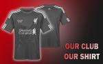Alternative Liverpool FC Football shirt £20 (£15 Kids) @ Viga