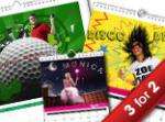 Three for Two on Personalised Image Calendars £9.99 @ Gone Digging