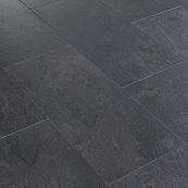 Black Slate Tile-Effect Laminate Flooring - Showing at £40.32 - Scanning at £19.67 @ B&Q (Instore)