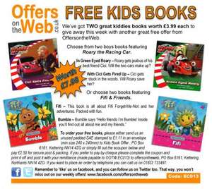 Kids books (£2.50 p&p) @ OffersOnTheWeb