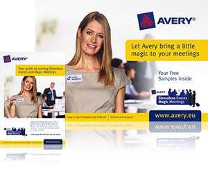 Avery free stationery / signs / badges etc