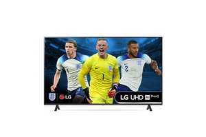 LG UR78 55 inch 4K Smart UHD TV 2023 at checkout