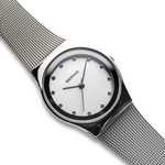 BERING Womens Analogue Quartz Watch with Stainless Steel Strap