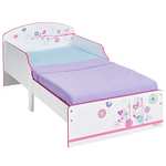 Used: Like New - Flowers and Birds Kids Toddler Bed by HelloHome @ Amazon Warehouse
