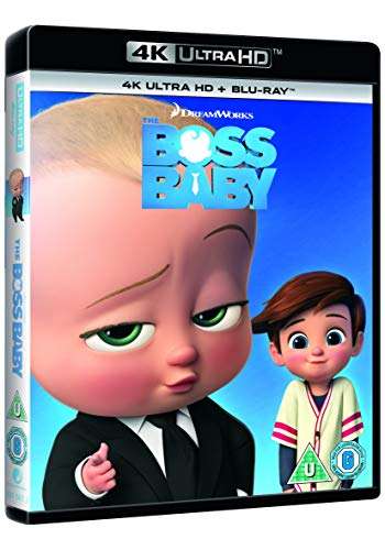 The Boss Baby (4K Ultra-HD Blu-Ray) [2018] [Region Free] £4.97 Dispatches from Amazon Sold by HarriBella.UK.Ltd
