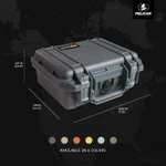128° - Pelican 1200 Protective Case w/ Foam | Waterproof Hard Case (Black) w/code - Sold by Stocs UK