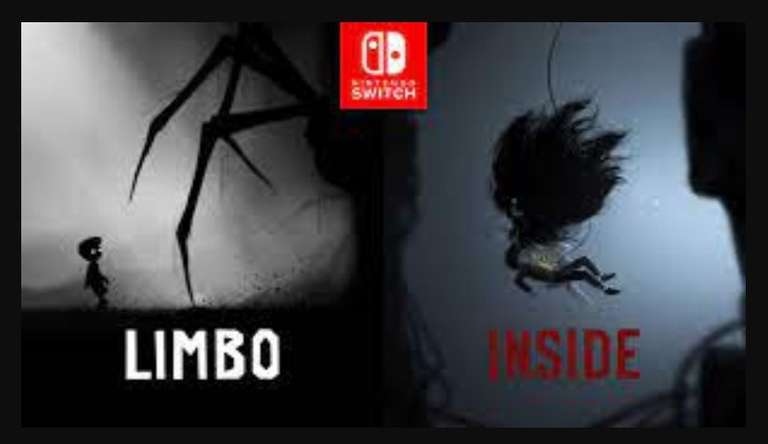 Limbo 89p / Inside £1.69 (Nintendo Switch)