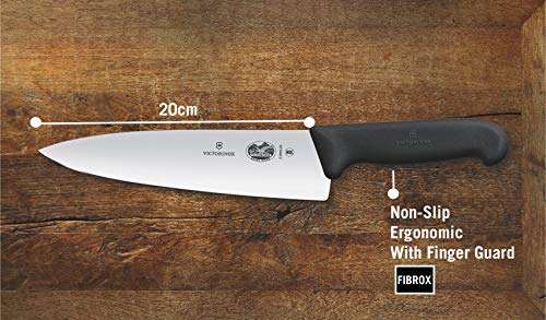 Victorinox 5.2063.20 Chefs Knife, Extra Broad, 20cm - £29.80 @ Amazon