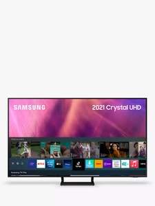 Samsung UE55AU9000 (2021) HDR 4K Ultra HD Smart TV, 55 inch with TVPlus, Black £386.10 at John Lewis