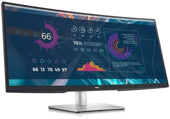 Dell 34 Curved USB-C IPS Monitor with built in KVM – P3421W £384.82 with newsletter signup/additional savings possible @ Dell