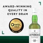 Laphroaig 10 Year Old Islay Single Malt Scotch Whisky, 70 cl - £28 @ Amazon